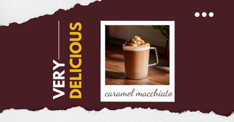 7 Brew Menu Caramel Macchiatio And Nutritional Information